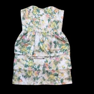 Alice + Olivia Tiered Print Dress